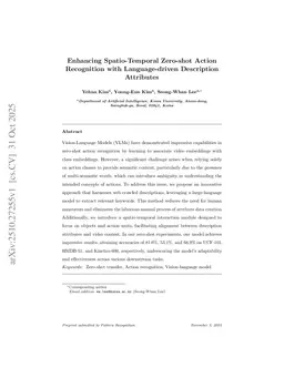 Enhancing Spatio-Temporal Zero-shot Action Recognition with Language-driven Description Attributes