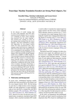 TransAlign: Machine Translation Encoders are Strong Word Aligners, Too