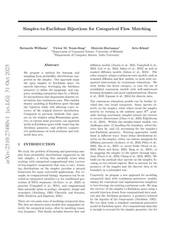 Simplex-to-Euclidean Bijections for Categorical Flow Matching