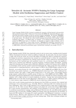 TetraJet-v2: Accurate NVFP4 Training for Large Language Models with Oscillation Suppression and Outlier Control