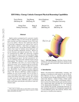 EBT-Policy: Energy Unlocks Emergent Physical Reasoning Capabilities