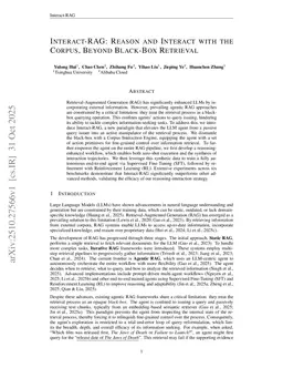 Interact-RAG: Reason and Interact with the Corpus, Beyond Black-Box Retrieval