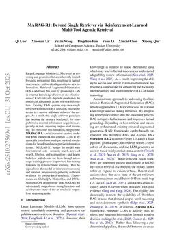 MARAG-R1: Beyond Single Retriever via Reinforcement-Learned Multi-Tool Agentic Retrieval