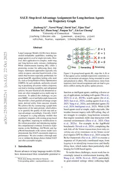 SALT: Step-level Advantage Assignment for Long-horizon Agents via Trajectory Graph
