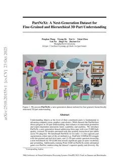 PartNeXt: A Next-Generation Dataset for Fine-Grained and Hierarchical 3D Part Understanding