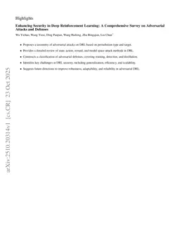 Enhancing Security in Deep Reinforcement Learning: A Comprehensive Survey on Adversarial Attacks and Defenses