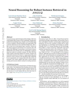 Neural Reasoning for Robust Instance Retrieval in $\mathcal{SHOIQ}$