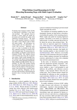What Defines Good Reasoning in LLMs? Dissecting Reasoning Steps with Multi-Aspect Evaluation