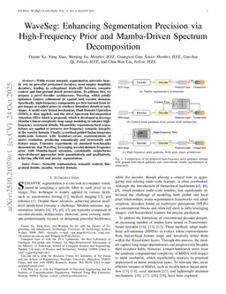 WaveSeg: Enhancing Segmentation Precision via High-Frequency Prior and Mamba-Driven Spectrum Decomposition