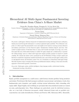 Hierarchical AI Multi-Agent Fundamental Investing: Evidence from China's A-Share Market