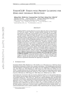 TokenCLIP: Token-wise Prompt Learning for Zero-shot Anomaly Detection