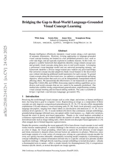 Bridging the gap to real-world language-grounded visual concept learning