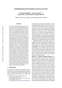 Redefining Retrieval Evaluation in the Era of LLMs