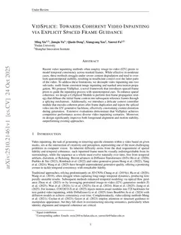 Enhancing Video Inpainting with Aligned Frame Interval Guidance