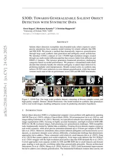 S3OD: Towards Generalizable Salient Object Detection with Synthetic Data