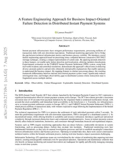 A Feature Engineering Approach for Business Impact-Oriented Failure Detection in Distributed Instant Payment Systems