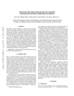 Semantic Relation-Enhanced CLIP Adapter for Domain Adaptive Zero-Shot Learning