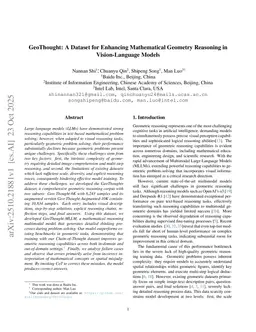 GeoThought: A Dataset for Enhancing Mathematical Geometry Reasoning in Vision-Language Models