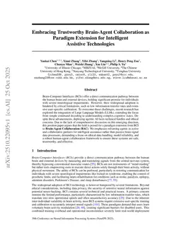 Embracing Trustworthy Brain-Agent Collaboration as Paradigm Extension for Intelligent Assistive Technologies