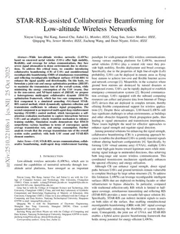 STAR-RIS-assisted Collaborative Beamforming for Low-altitude Wireless Networks