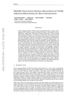 GRAID: Enhancing Spatial Reasoning of VLMs Through High-Fidelity Data Generation