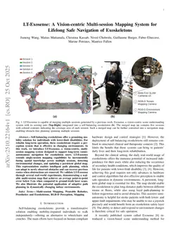 LT-Exosense: A Vision-centric Multi-session Mapping System for Lifelong Safe Navigation of Exoskeletons