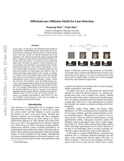 DiffusionLane: Diffusion Model for Lane Detection