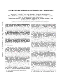 PortGPT: Towards Automated Backporting Using Large Language Models