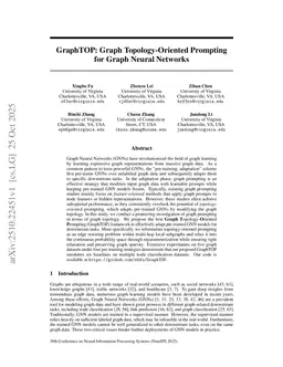 GraphTOP: Graph Topology-Oriented Prompting for Graph Neural Networks