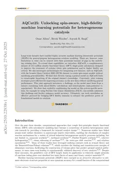 AQCat25: Unlocking spin-aware, high-fidelity machine learning potentials for heterogeneous catalysis
