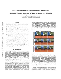 FAME: Fairness-aware Attention-modulated Video Editing