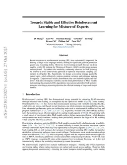 Towards Stable and Effective Reinforcement Learning for Mixture-of-Experts