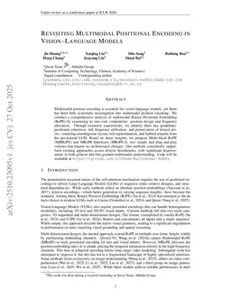Revisiting Multimodal Positional Encoding in Vision-Language Models