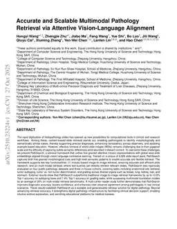 Accurate and Scalable Multimodal Pathology Retrieval via Attentive Vision-Language Alignment