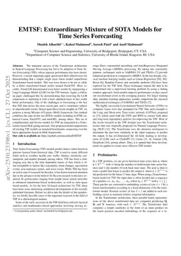 EMTSF:Extraordinary Mixture of SOTA Models for Time Series Forecasting