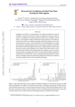 BrowseConf: Confidence-Guided Test-Time Scaling for Web Agents