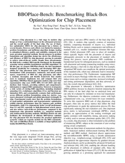 BBOPlace-Bench: Benchmarking Black-Box Optimization for Chip Placement