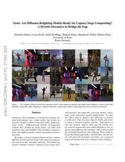 Yesnt: Are Diffusion Relighting Models Ready for Capture Stage Compositing? A Hybrid Alternative to Bridge the Gap