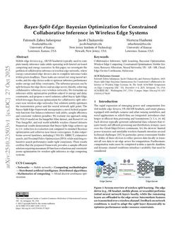 Bayes-Split-Edge: Bayesian Optimization for Constrained Collaborative Inference in Wireless Edge Systems