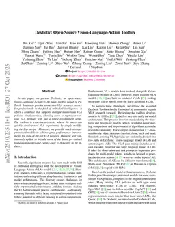 Dexbotic: Open-Source Vision-Language-Action Toolbox