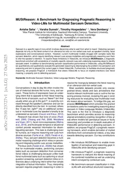 MUStReason: A Benchmark for Diagnosing Pragmatic Reasoning in Video-LMs for Multimodal Sarcasm Detection