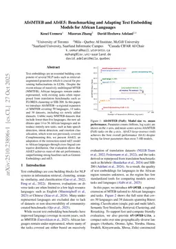 AfriMTEB and AfriE5: Benchmarking and Adapting Text Embedding Models for African Languages