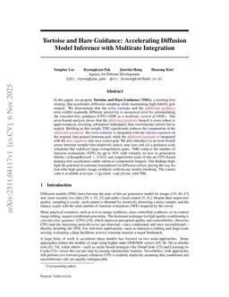 Tortoise and Hare Guidance: Accelerating Diffusion Model Inference with Multirate Integration