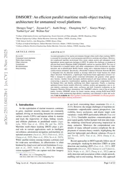 DMSORT: An efficient parallel maritime multi-object tracking architecture for unmanned vessel platforms