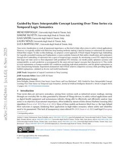 Guided by Stars: Interpretable Concept Learning Over Time Series via Temporal Logic Semantics