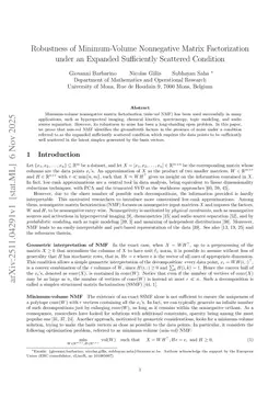 Robustness of Minimum-Volume Nonnegative Matrix Factorization under an Expanded Sufficiently Scattered Condition