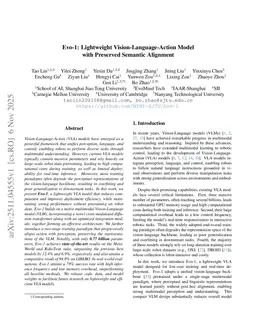 Evo-1: Lightweight Vision-Language-Action Model with Preserved Semantic Alignment