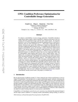 CPO: Condition Preference Optimization for Controllable Image Generation