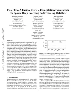FuseFlow: A Fusion-Centric Compilation Framework for Sparse Deep Learning on Streaming Dataflow