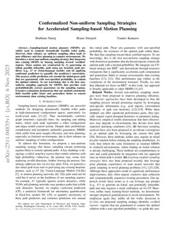 Conformalized Non-uniform Sampling Strategies for Accelerated Sampling-based Motion Planning